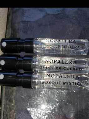 Nopalera Fragrance Trio EDP Sample Set 2ml Each Bosque Dulce Flor